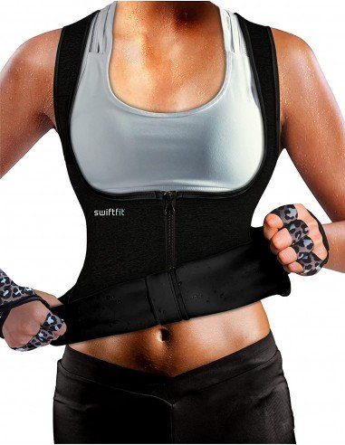Swiftfit Slimmer vest  SFSV2000-BK