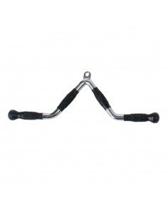 EZ bar for triceps rows...