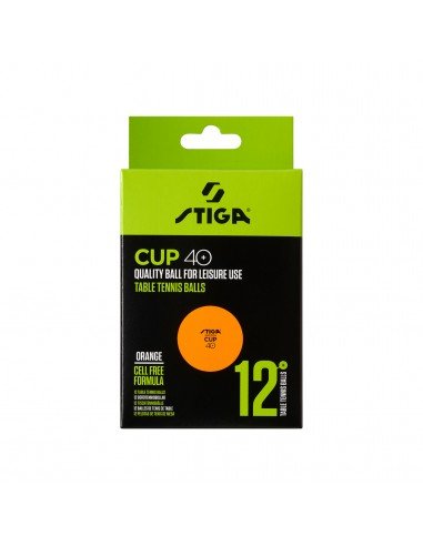Stiga Ball Cup 40+ Orange 12-pack