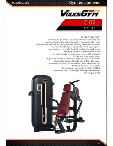 VolksGym Pec Fly S7-002