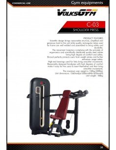 VolksGym Shoulder Press S7-003