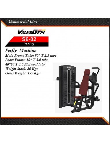 S6 series Pec Fly Machine VOLKS GYM...