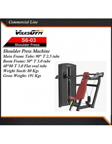 S6 series Shoulder Press VOLKS GYM S6-03